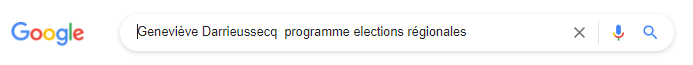 Google Geneviève Darrieussecq