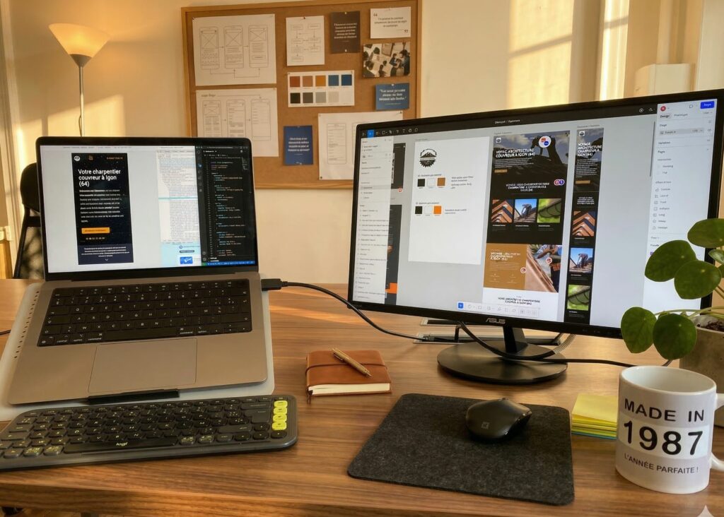 creation site web pau